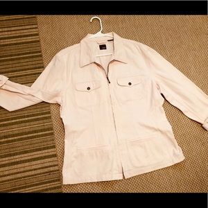 Pale Pink Denim Jacket 14